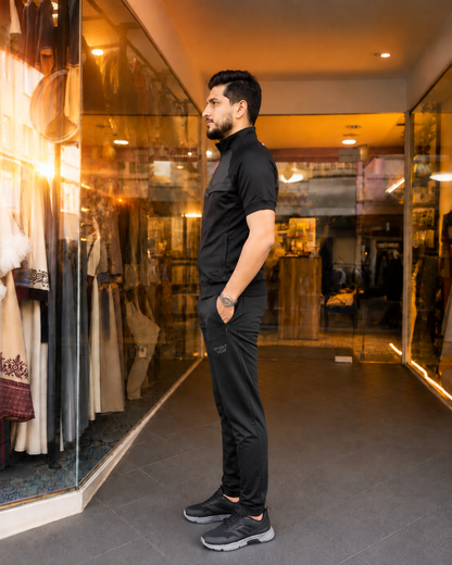 2202  بيجاما رجالي SPORT - Schwarz