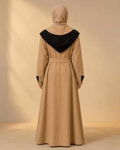 1245 مانطو السفير - Beige