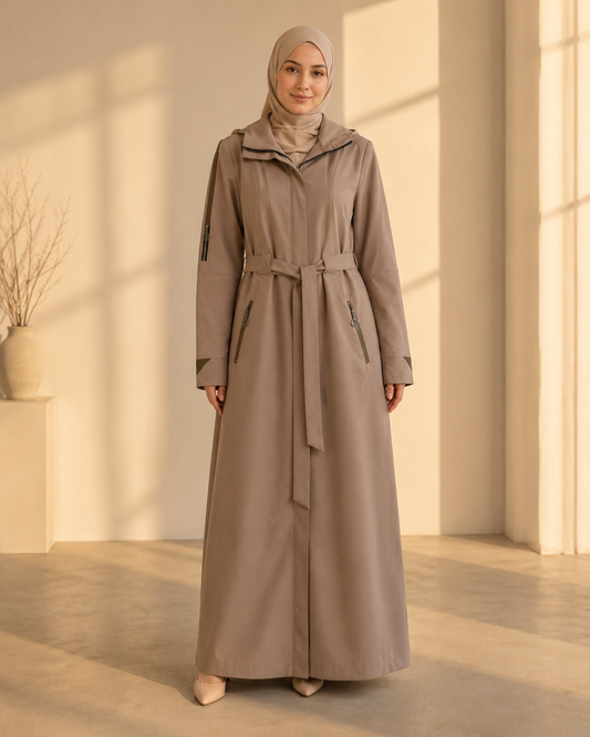 1250  مانطو براشوت - Beige