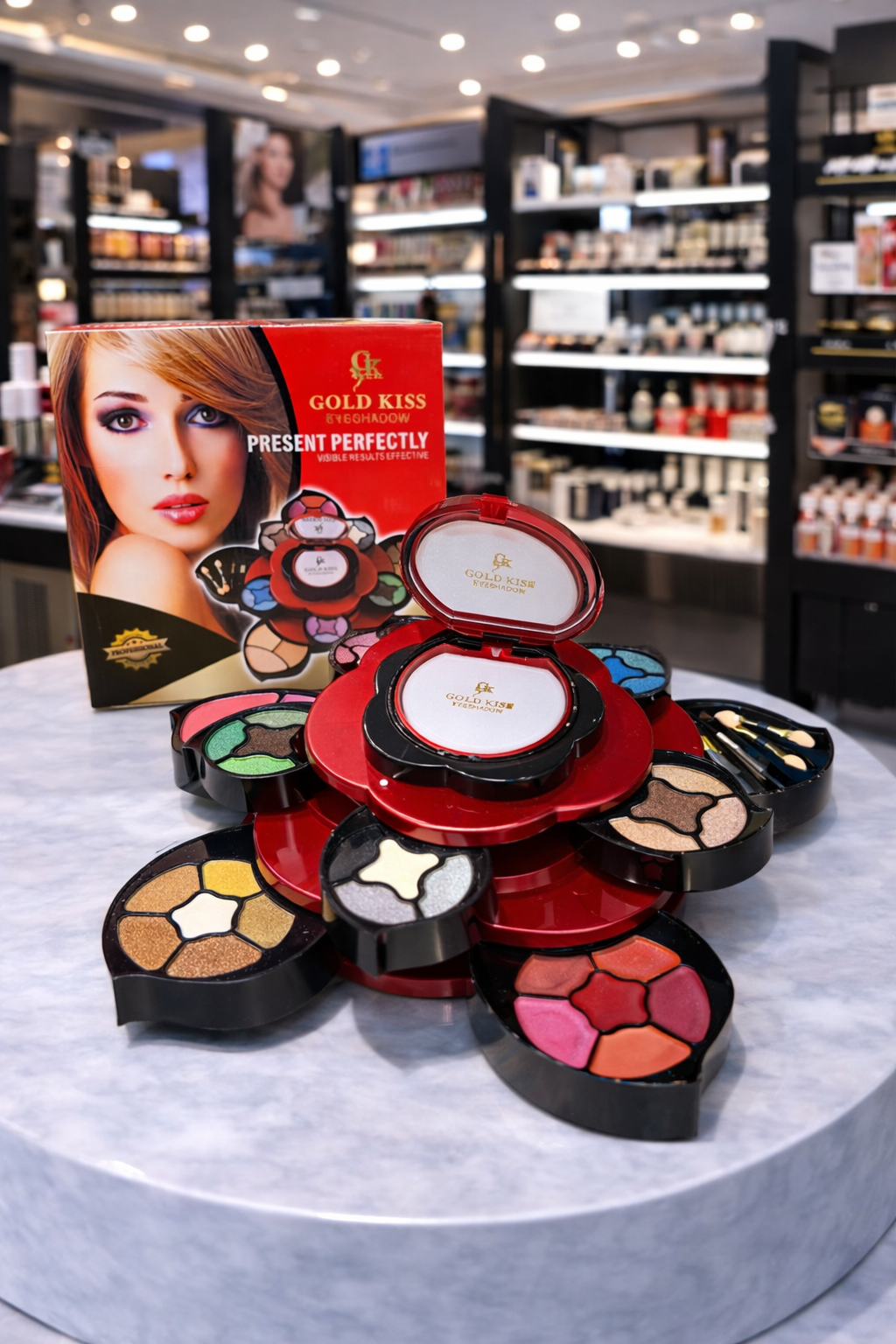 Kleine Rosen-Make-up-Box 8002