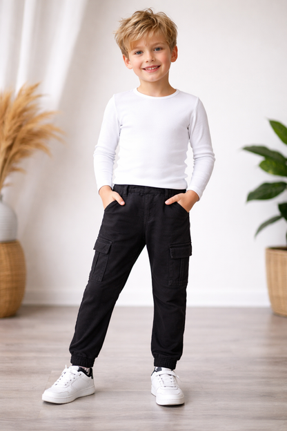 Kinder Jeans Marnez 3501 - Schwarz