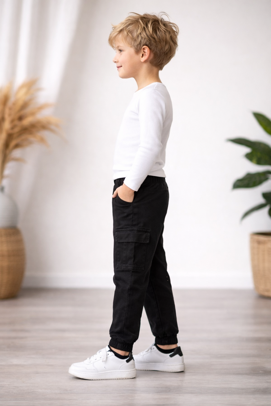 Kinder Jeans Marnez 3501 - Schwarz