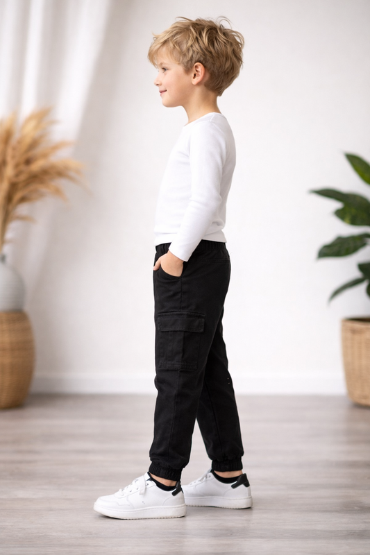 Kinder Jeans Marnez 3501 - Schwarz