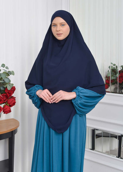 Casual Hijab Dress Suit 2 Pieces 828 - Türkis