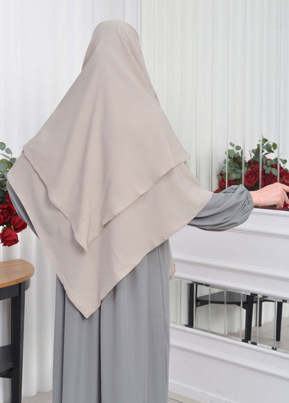 Casual Hijab Dress Suit 2 Pieces 828 - Anthrazit