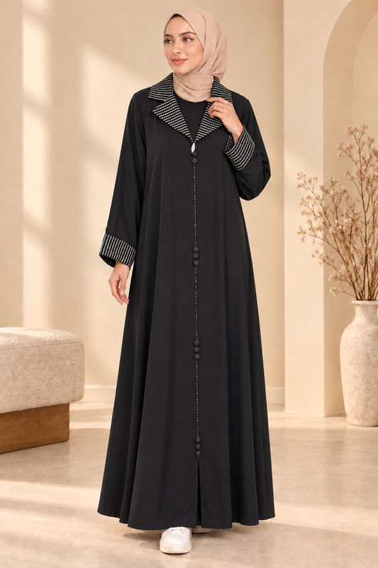 717  عباية زرار شكلية - Weiß