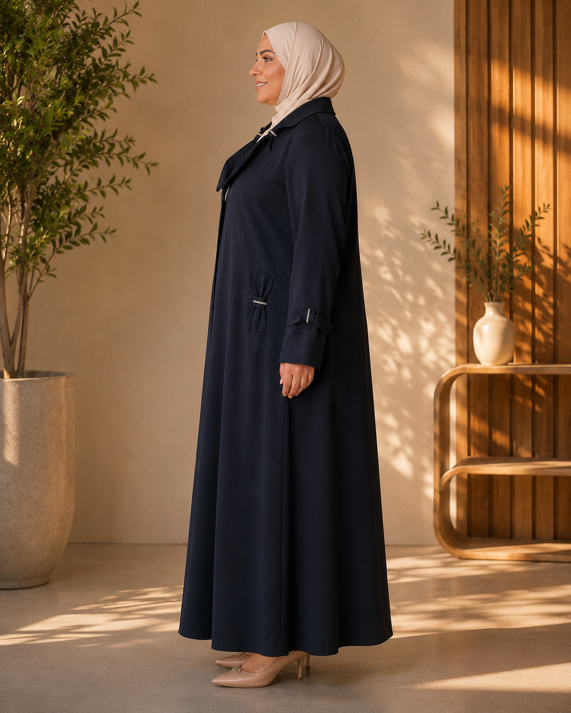 1249  مانطو برادا انفينيتي - Dunkelblau