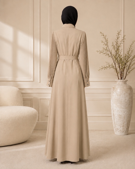 700 عباية بليسة - Beige