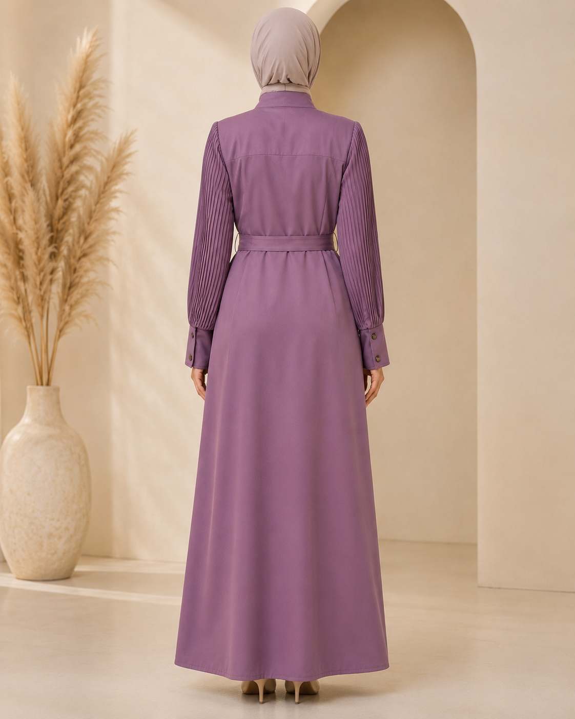 700 عباية بليسة - Lila