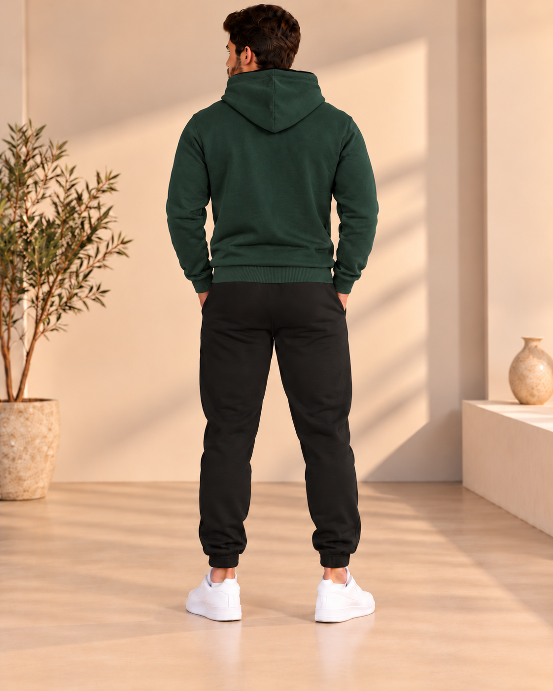 2216 بيجمة رجالي - Khaki