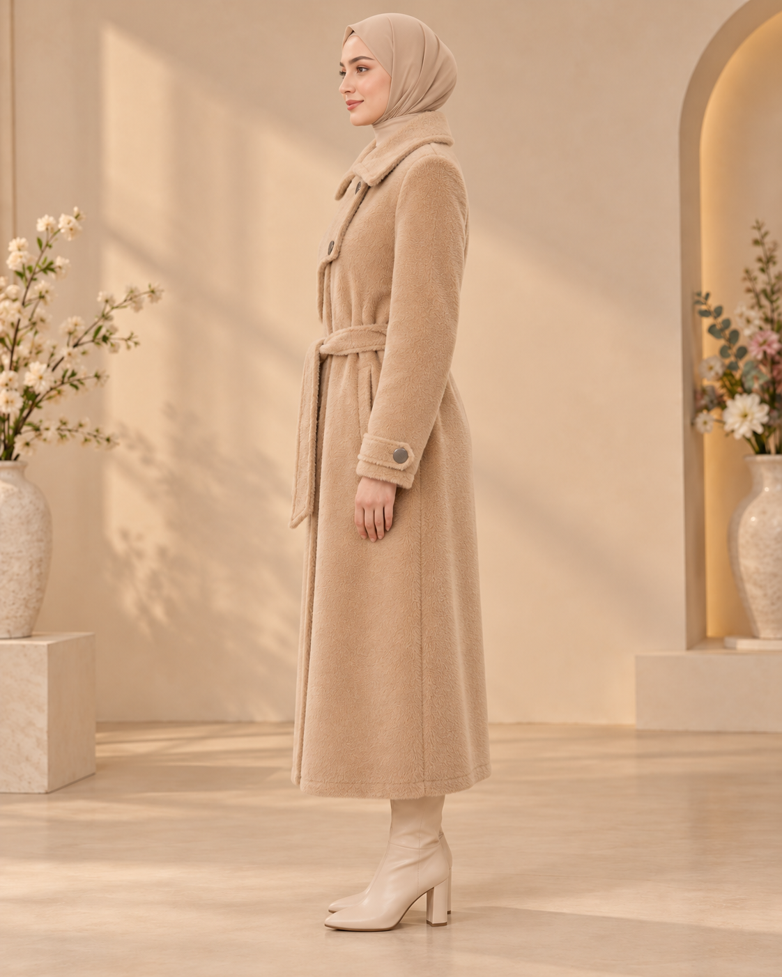 1403 ترانشكوت شتوي - Beige
