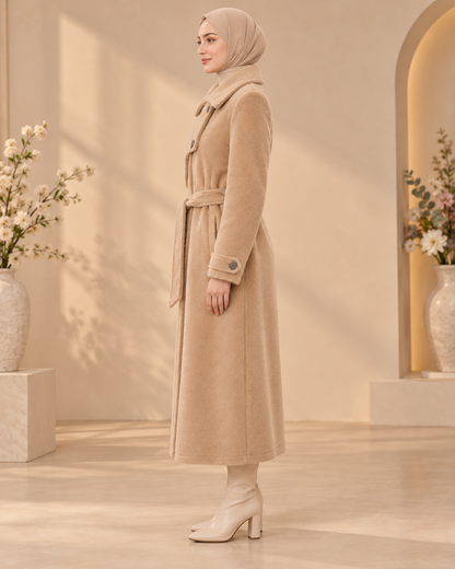 1403 ترانشكوت شتوي - Beige