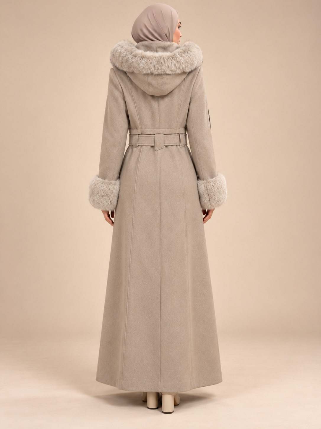 1402 مانطو شتوي - Beige