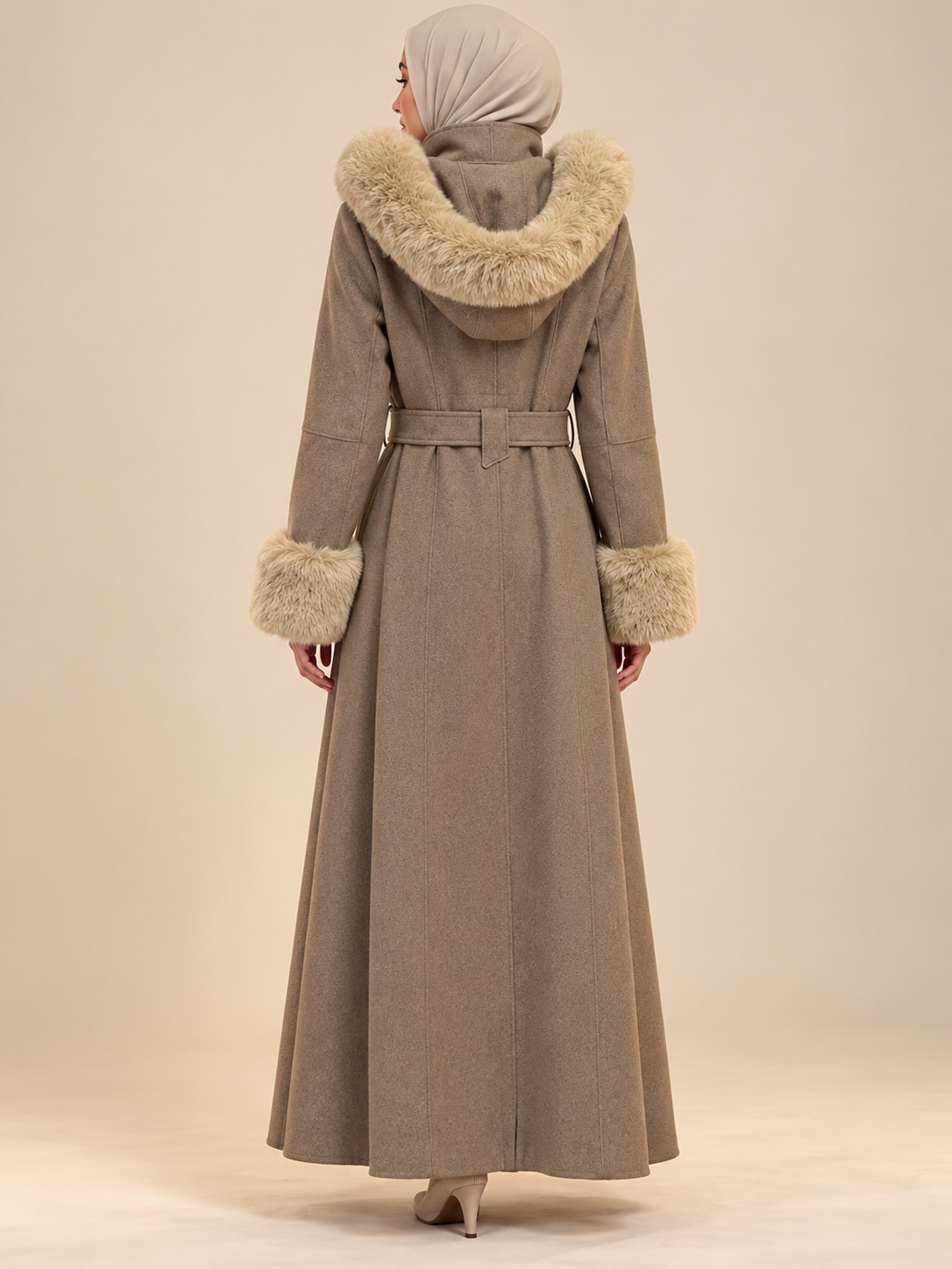 1402 مانطو شتوي - Beige