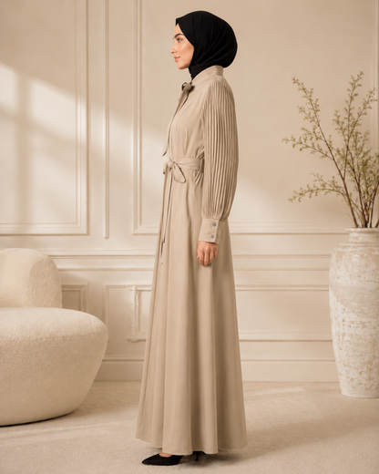 700 عباية بليسة - Beige