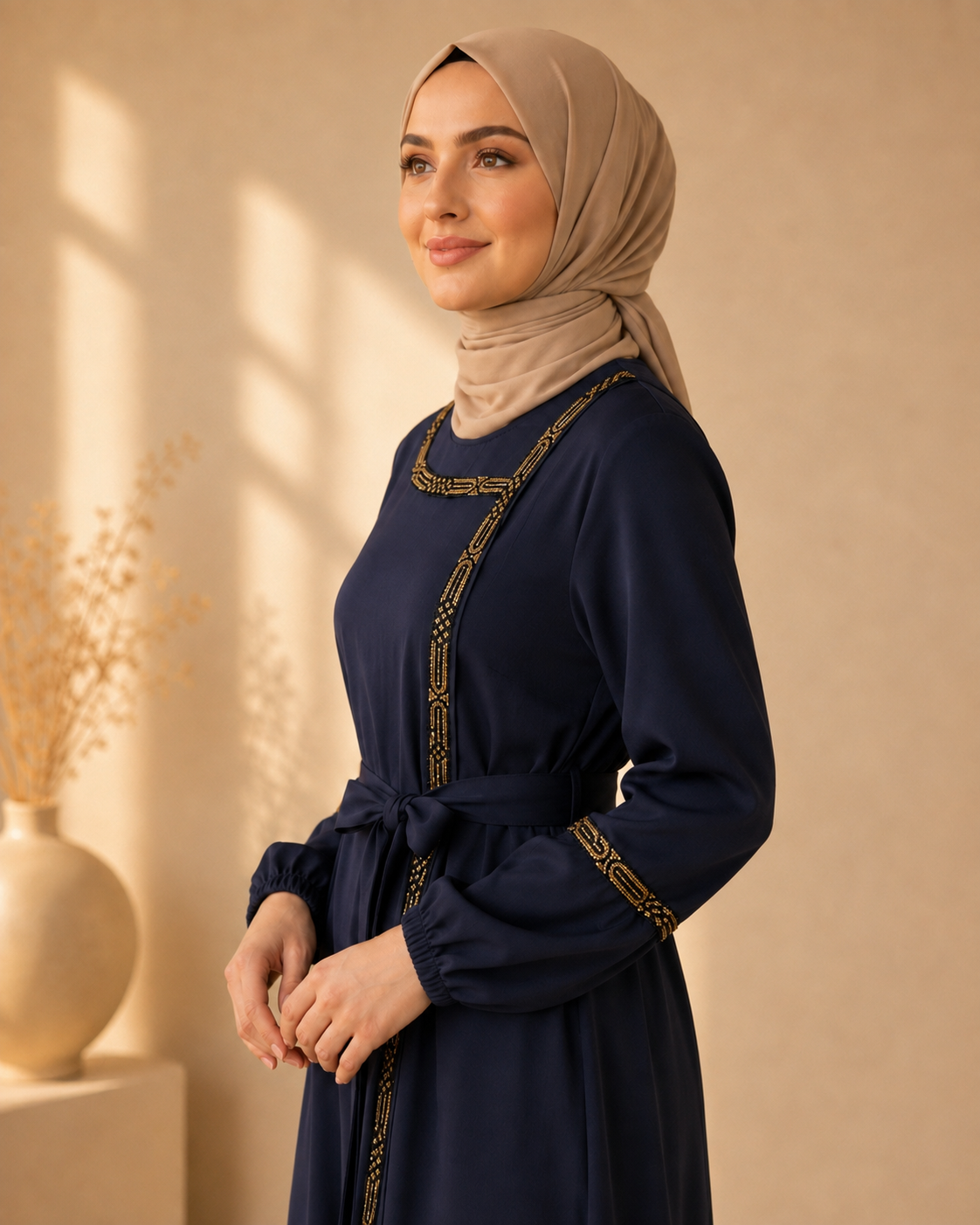710  عباية كلفة - Dunkelblau