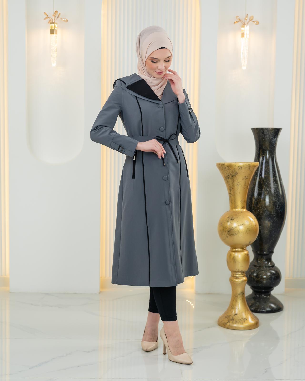 1243  ترانشكوت قبة و نص - Grau