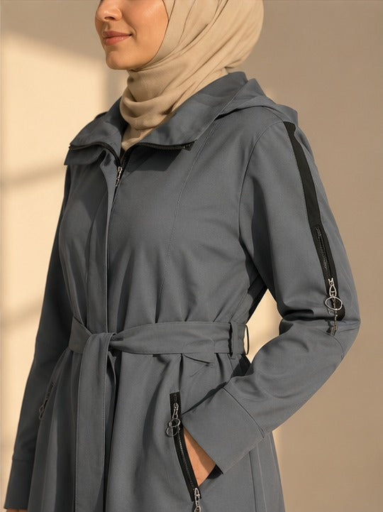 1250  مانطو براشوت - Grau