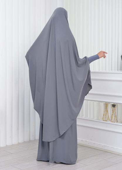 ISLAMIC WEARING Hijab 2Pieces Madine LIGRA Sleeve 822 - Anthrazit