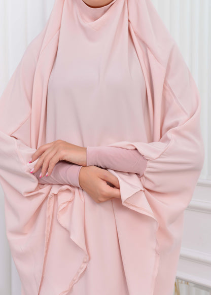 ISLAMIC WEARING Hijab 2Pieces Madine LIGRA Sleeve 822 - Lachs
