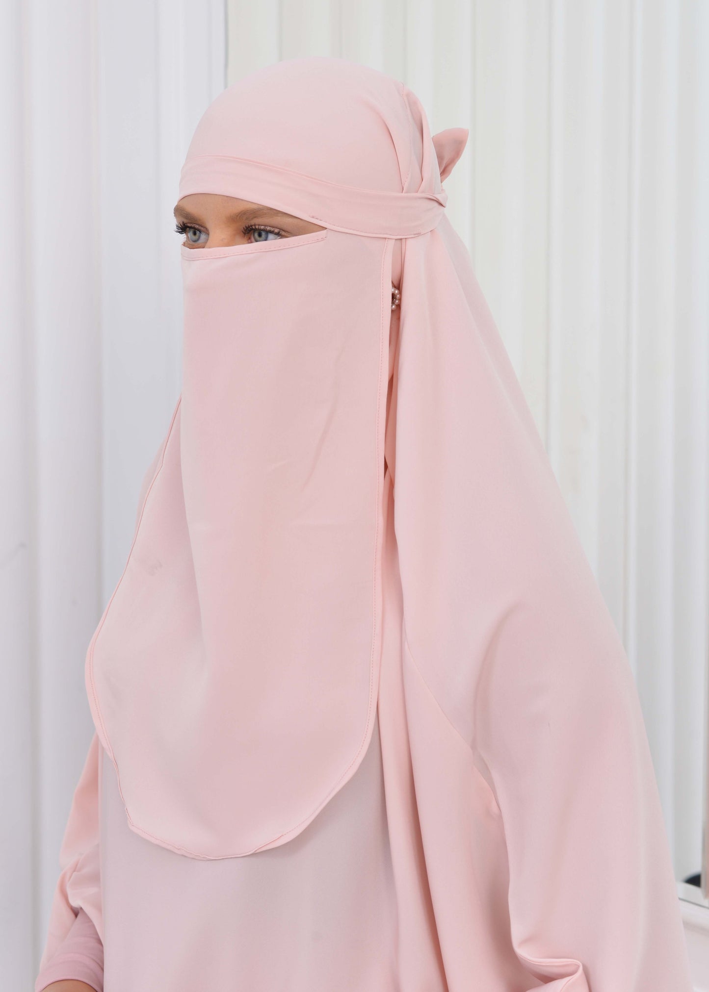 ISLAMIC WEARING Hijab 2Pieces Madine LIGRA Sleeve 822 - Lachs